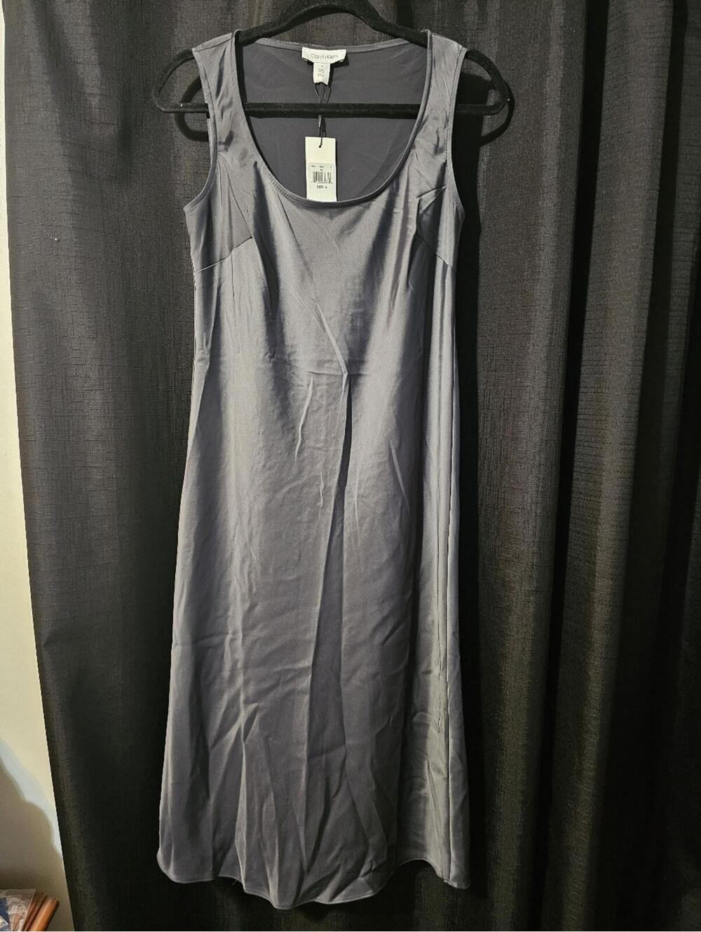Calvin Klein Sleeveless Midi Dress Sz 4